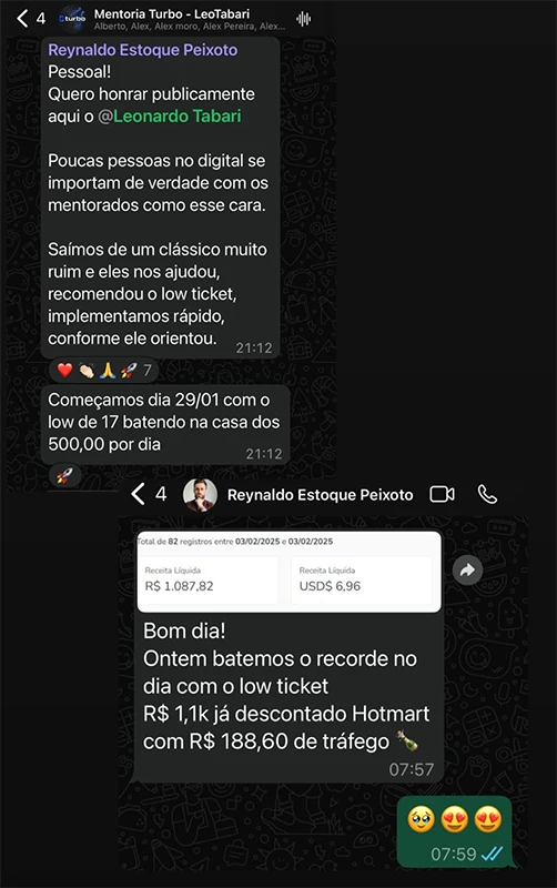 Resultado de aluno da Estratégia Turbo